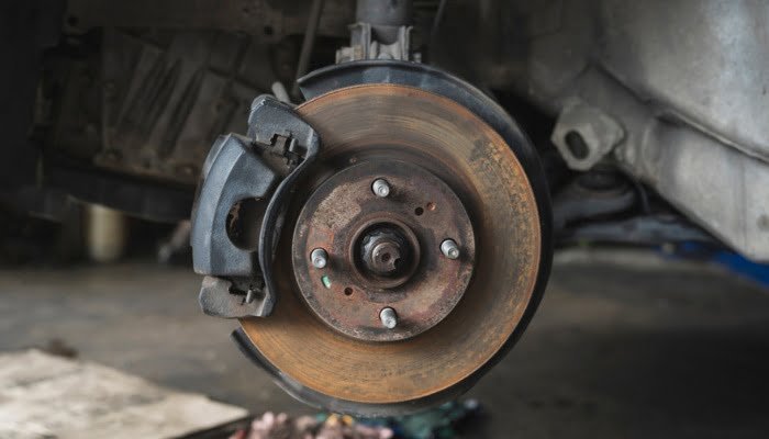rusty brake rotors