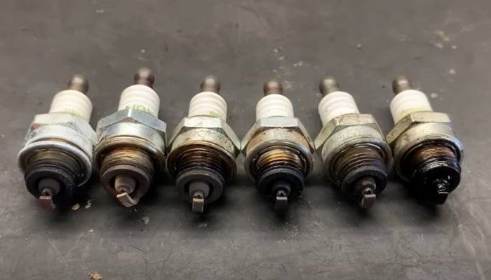 defective spark plugs