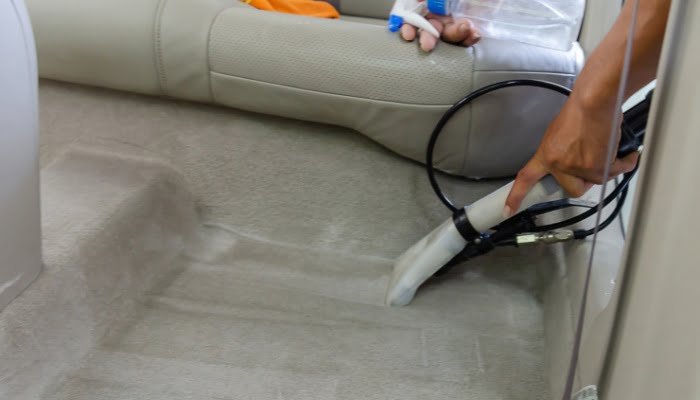 guide on cleaning car fabric mats