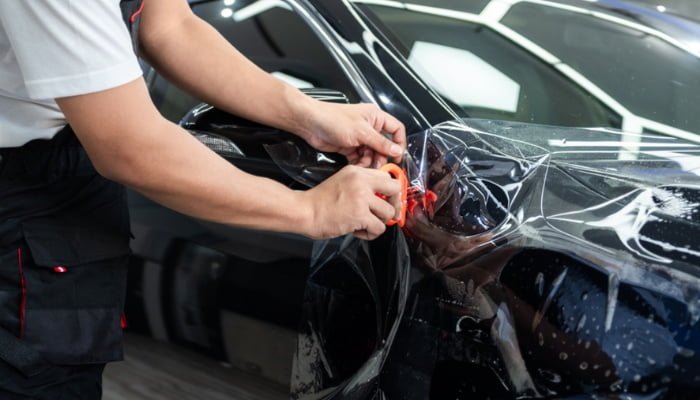 removing a car wrap